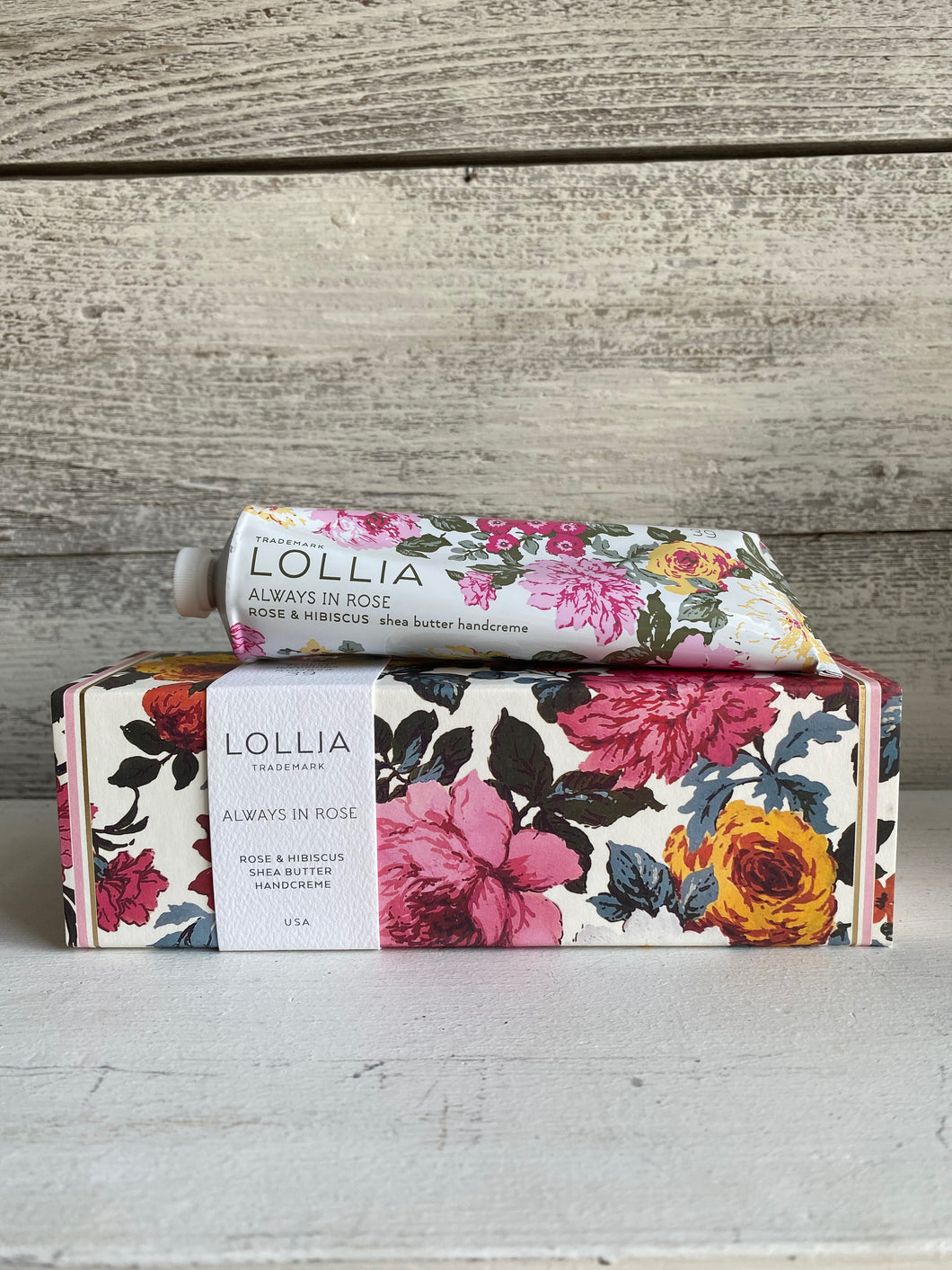 Lollia - Always in Rose Shea Butter Handcreme