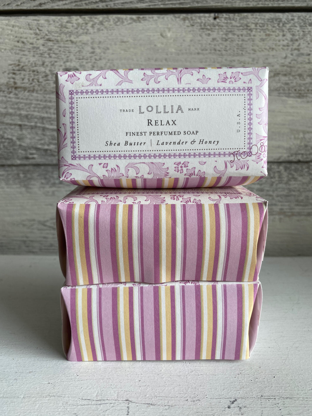 Lollia - Relax Shea Butter Soap
